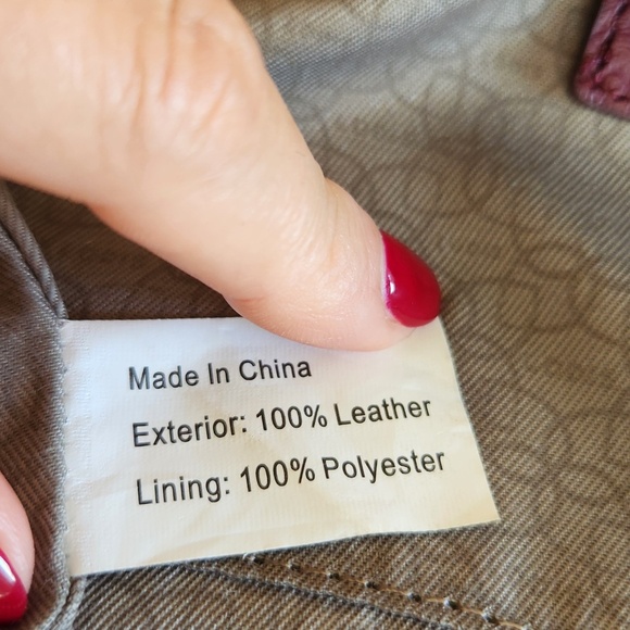 Lodis mauve/purple Leather messenger/crossbody/shoulder/clutch transformer bag - Picture 11 of 13